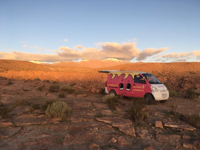 Our camping spot for night two