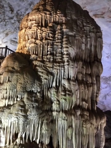 Large stalagmite