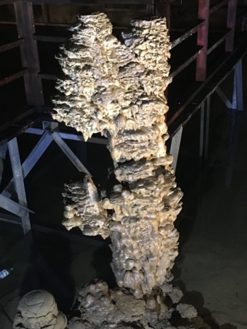 Stalagmite sculpture