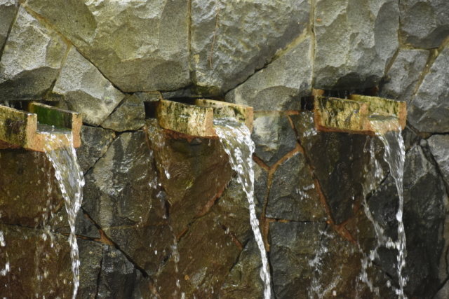 rock fountain